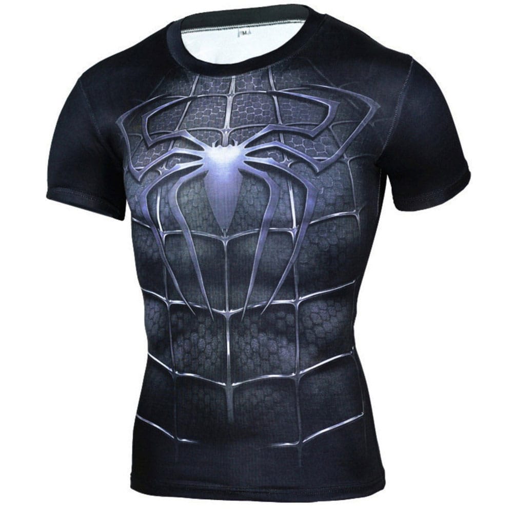 Man Compression Superhero Shirts